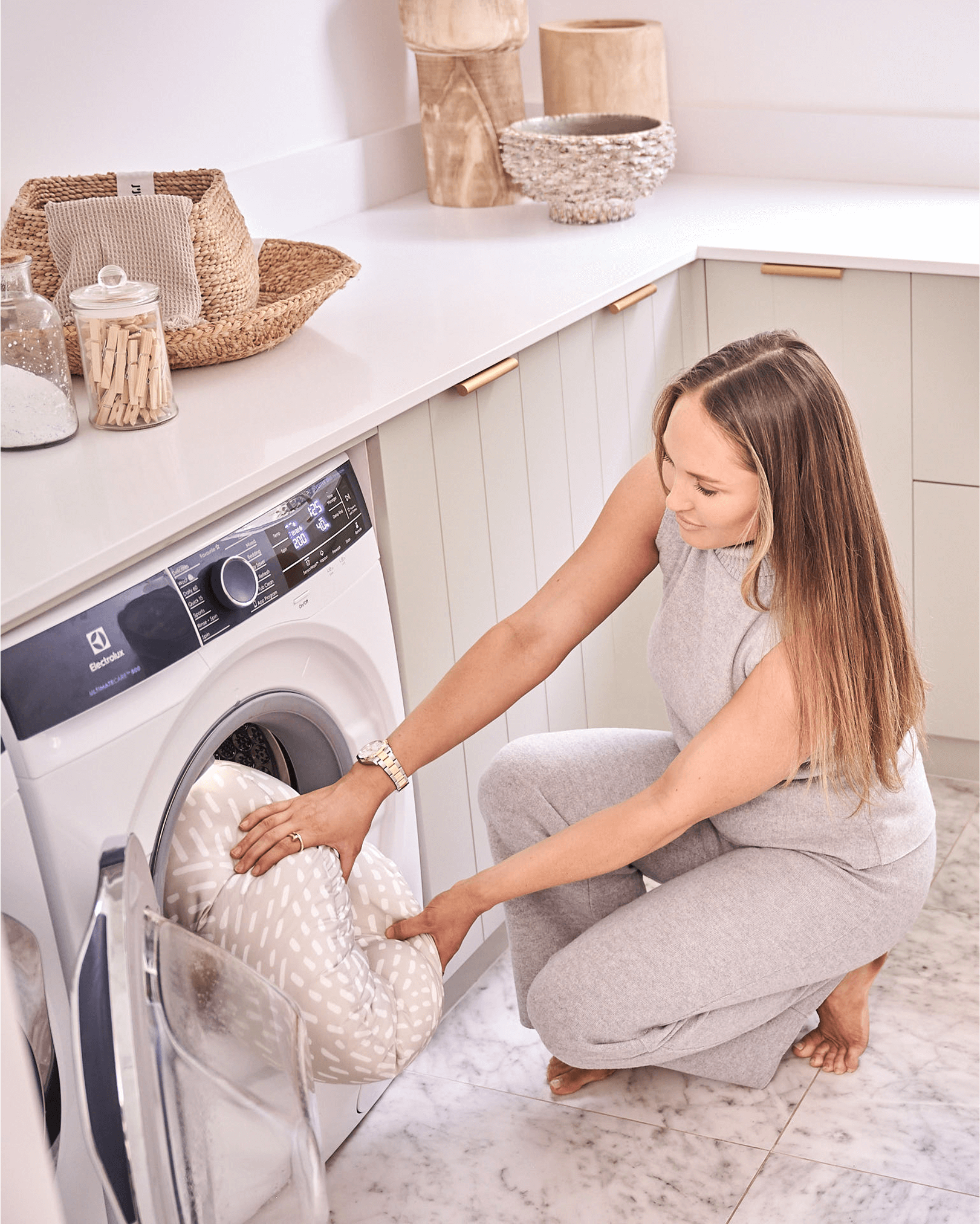 Cushii® Cushii Lounger Wanderlust - Oatmilk