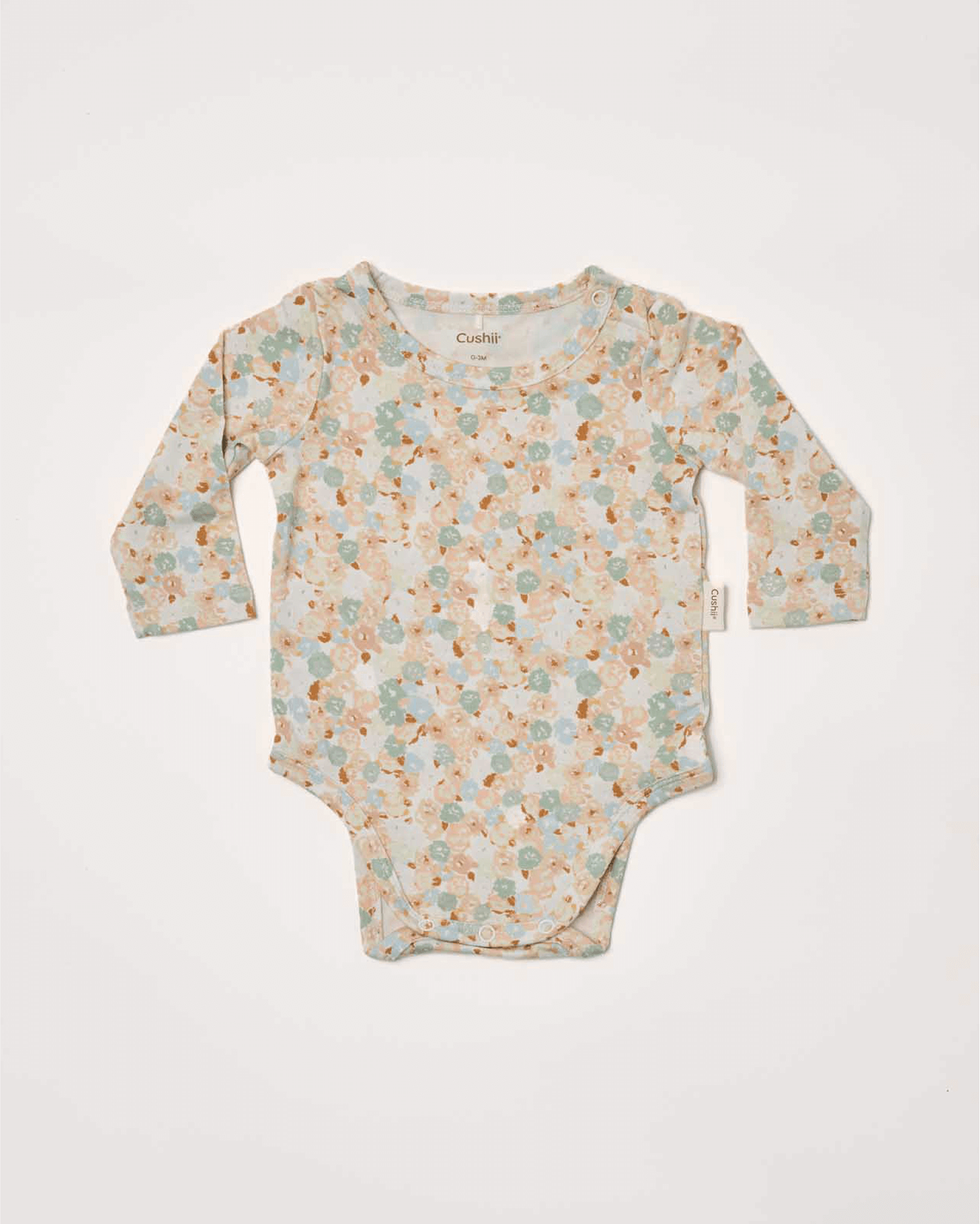 Cushii Cushii Softluxe Long Sleeve Body Suit - Floral