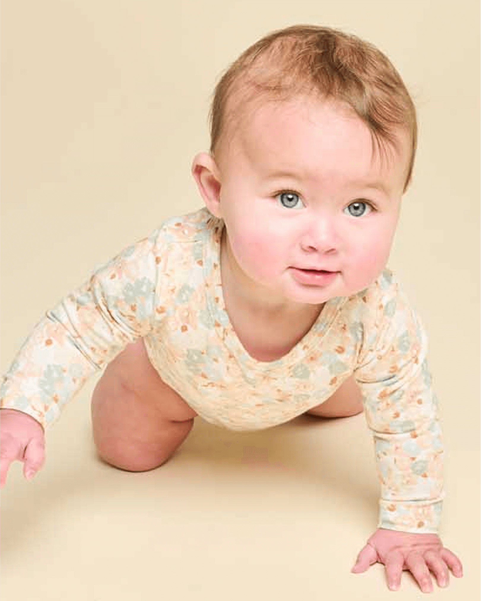 Cushii Cushii Softluxe Long Sleeve Body Suit - Floral