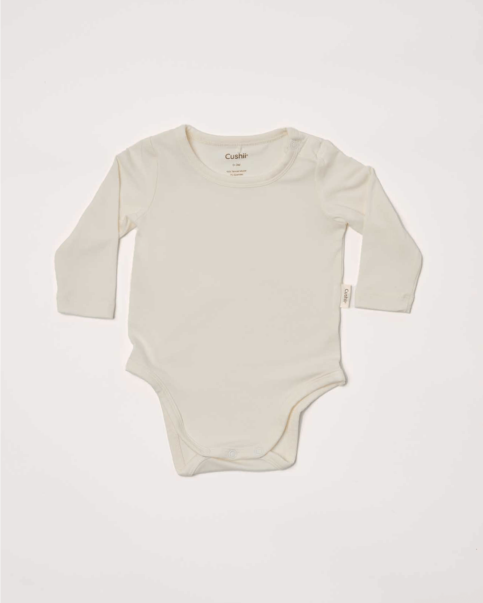 Cushii Cushii Softluxe Long Sleeve Body Suit - Milk