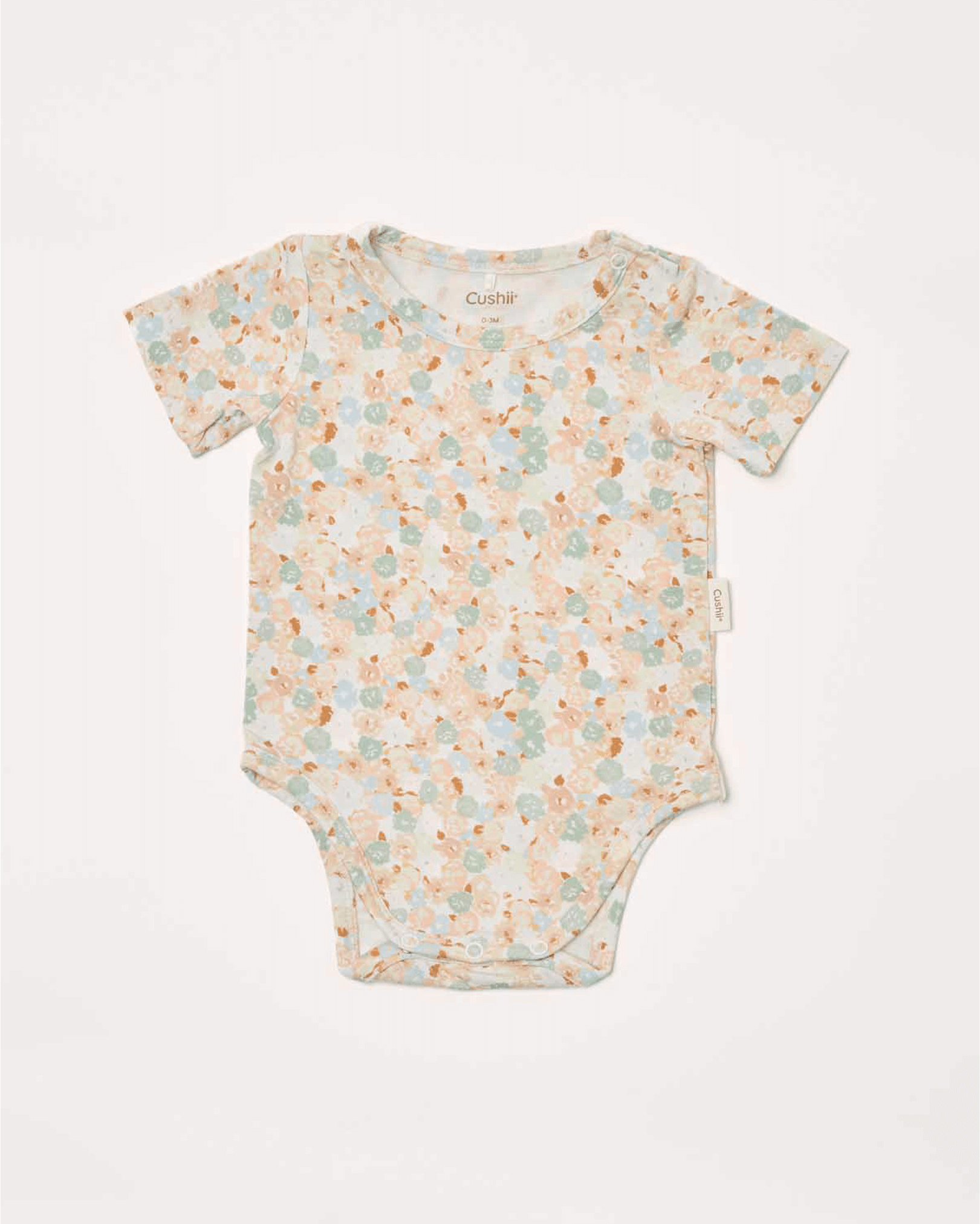 Cushii Cushii Softluxe Short Sleeve Body Suit - Floral