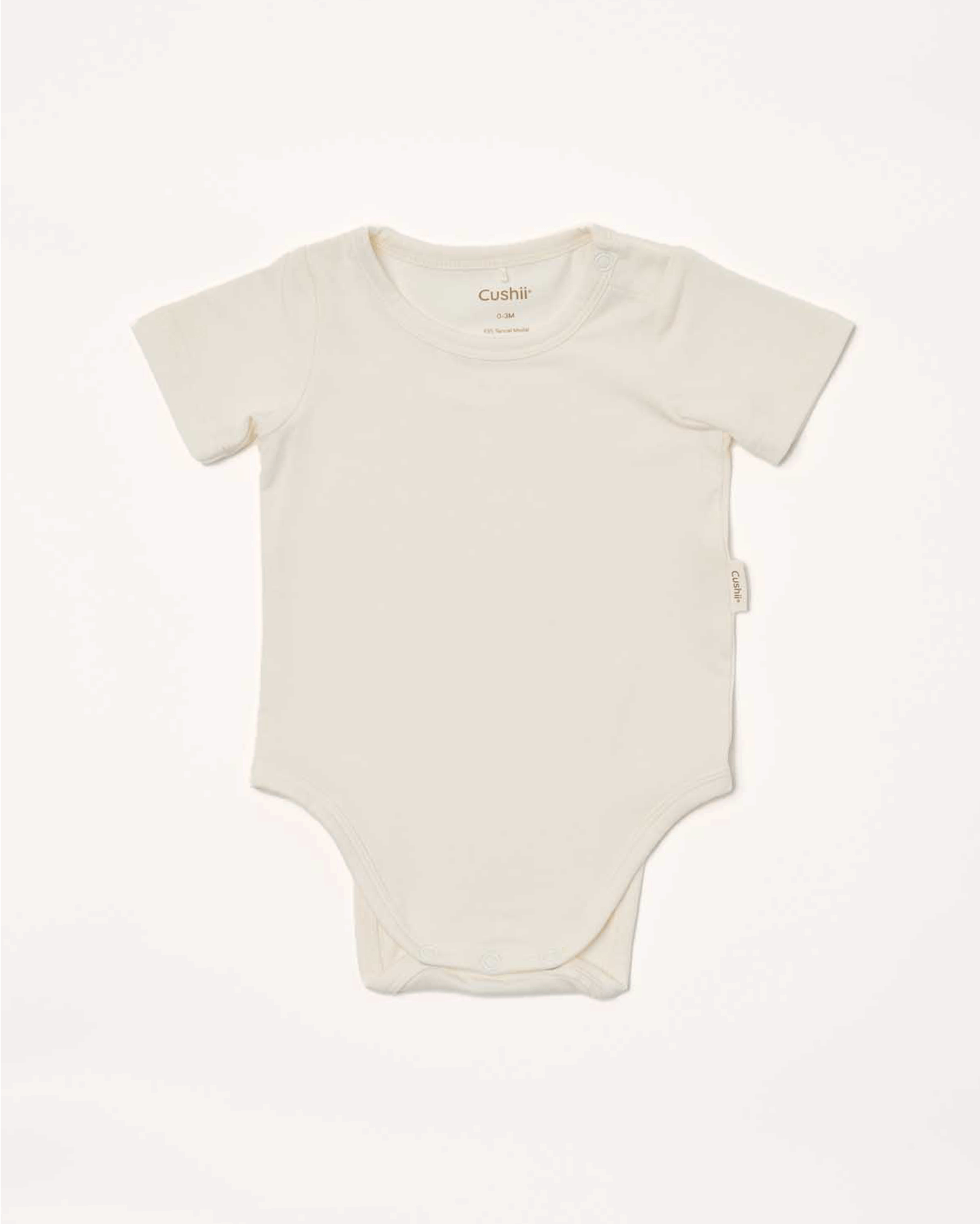Cushii Cushii Softluxe Short Sleeve Body Suit - Milk