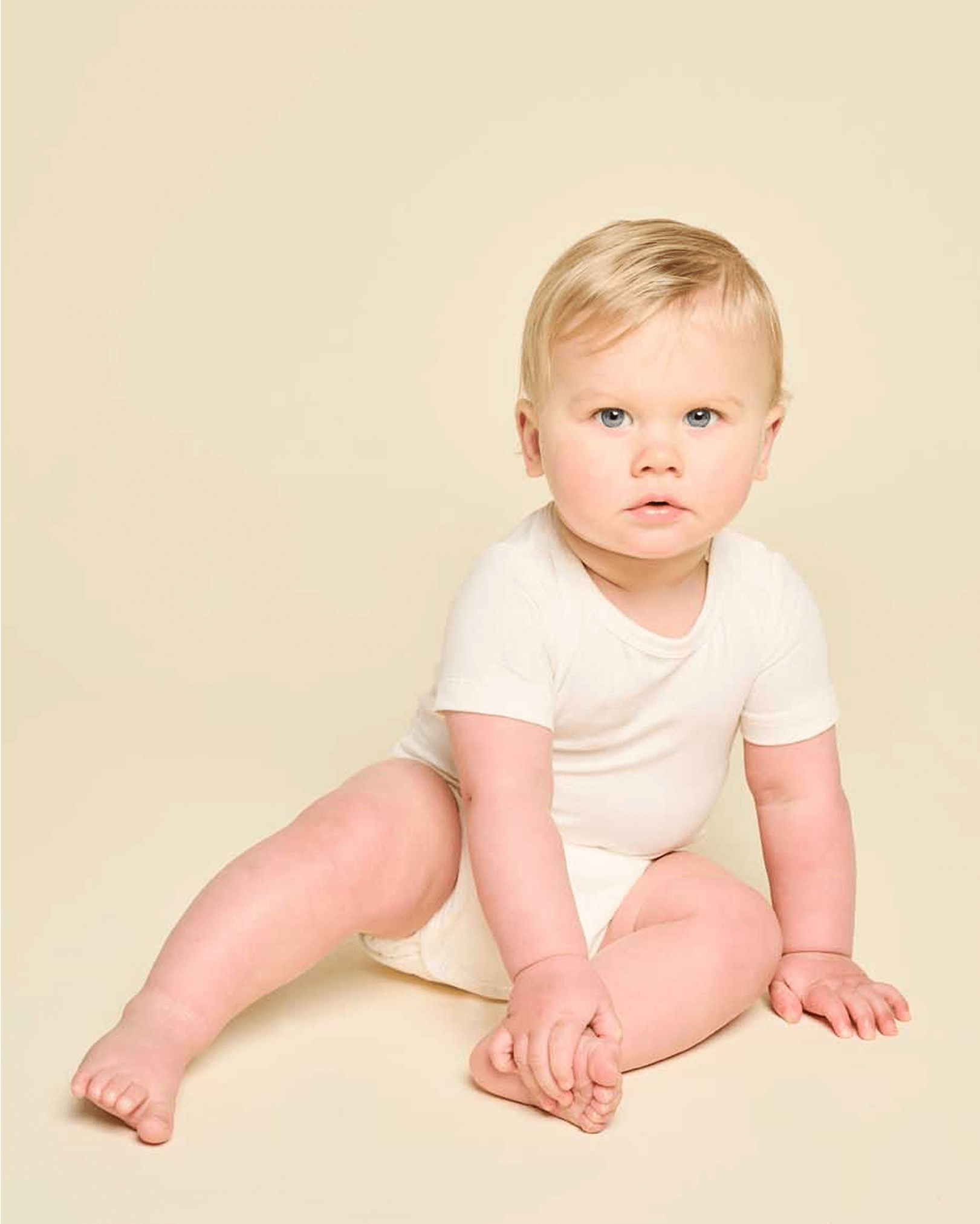 Cushii Cushii Softluxe Short Sleeve Body Suit - Milk