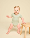 Short Sleeve Body Suit - Sage