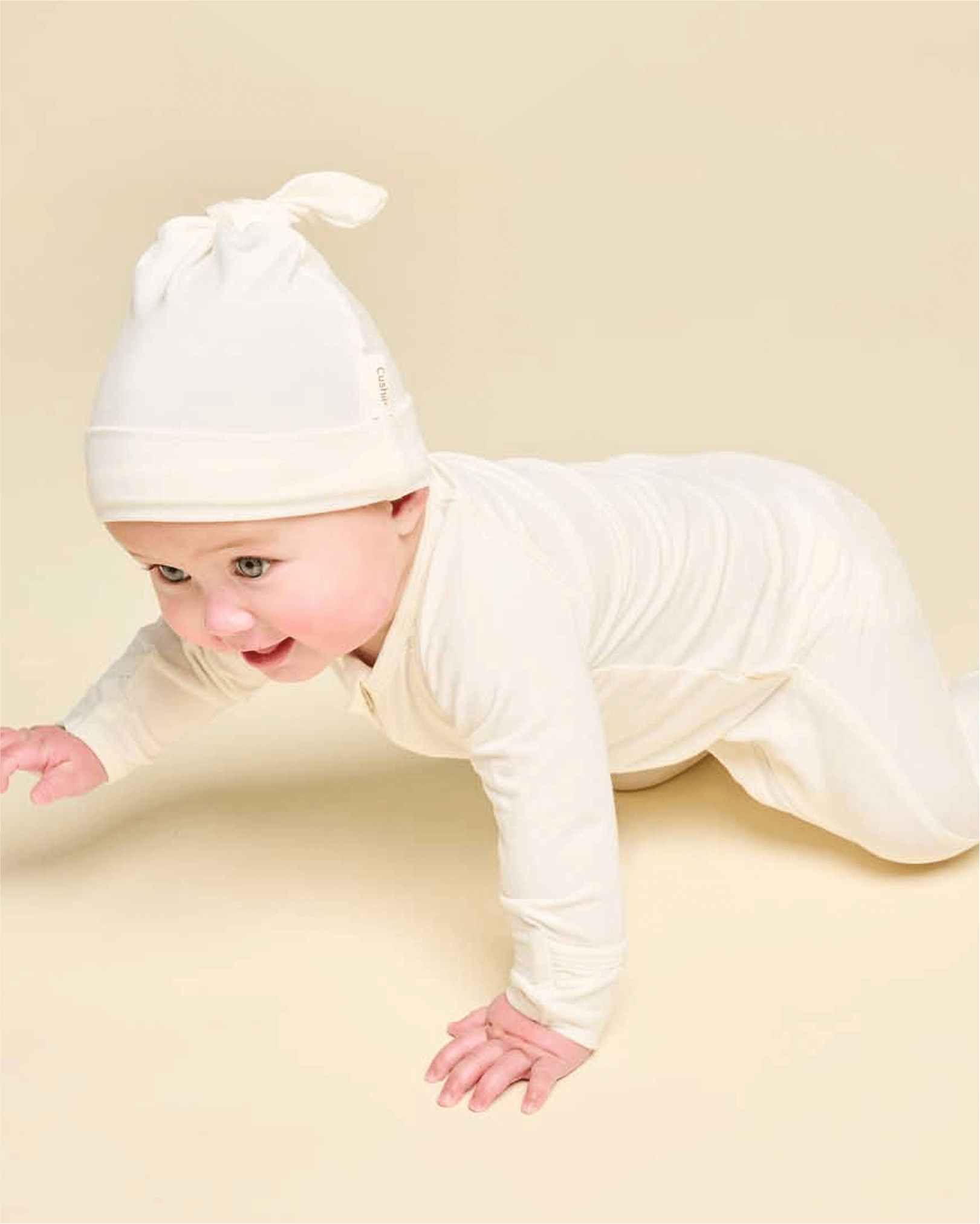 Cushii Cushii Softluxe Zip Footie - Milk