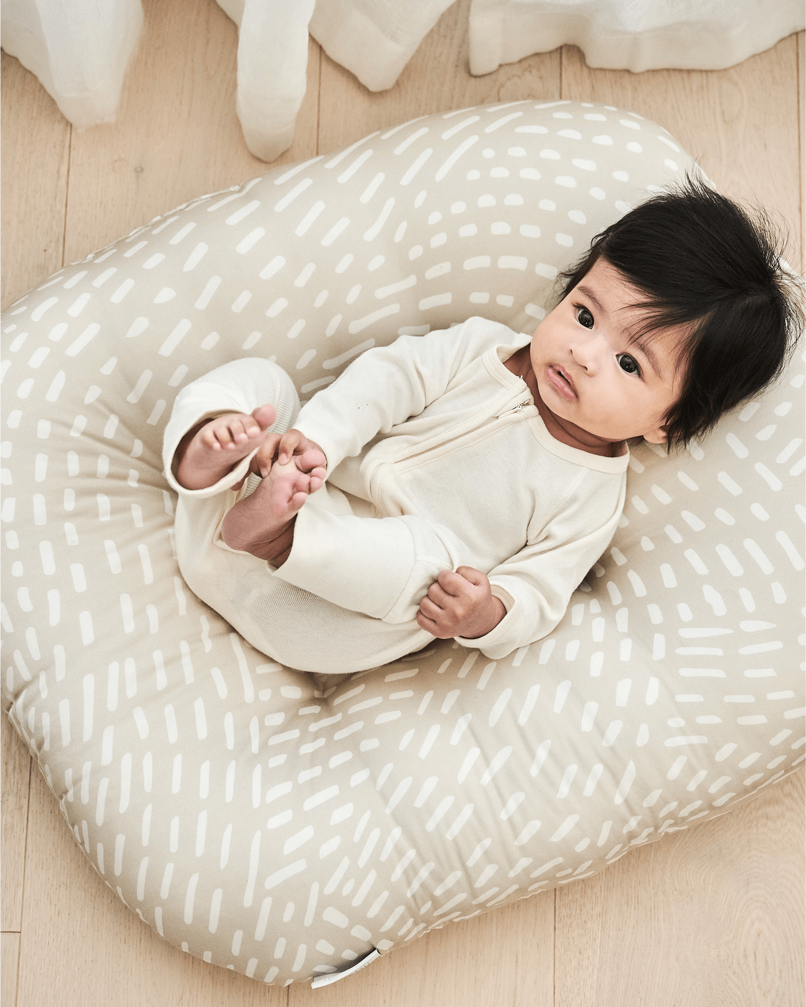 Cushii® Cushii Lounger Wanderlust - Oatmilk