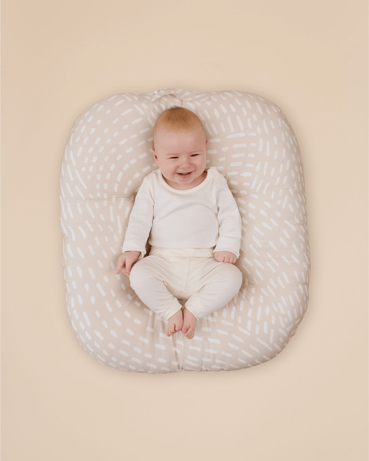 Cushii Baby Lounger Wanderlust - Oatmilk