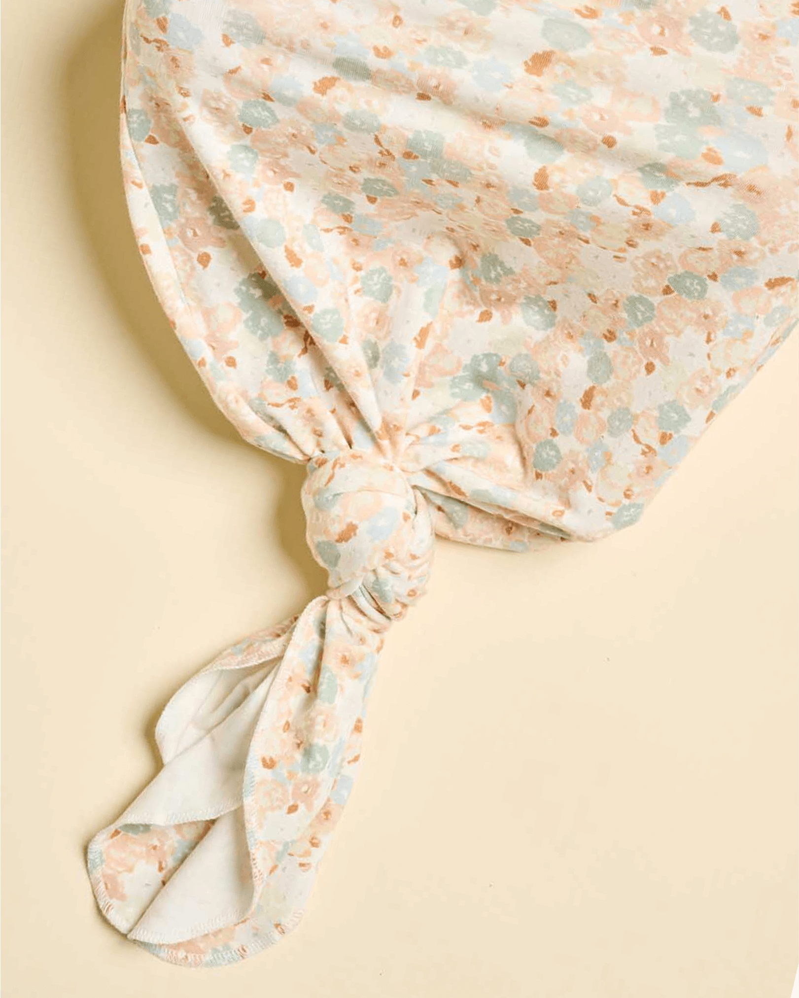 Cushii  Cushii Softluxe Baby Knotted Gown - Floral