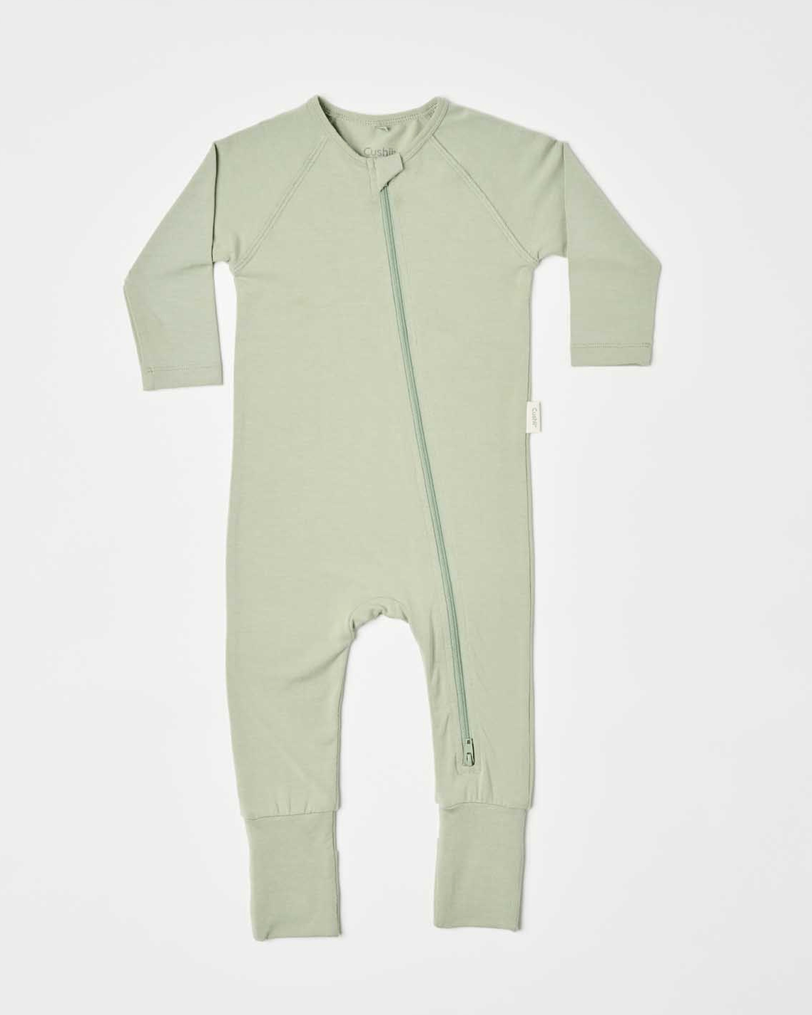 Cushii  Cushii Softluxe Zip Onesie - Sage