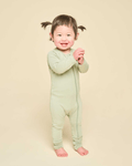 Zip Onesie - Sage
